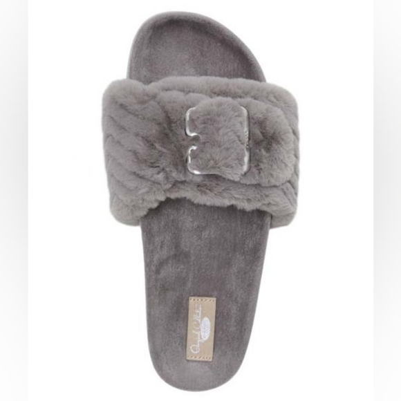 Dr. Scholl's Shoes - Dr. Scholls Gray OG Slide Sandals. Size 7 M. New Without Box